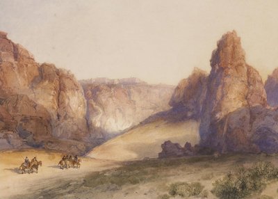 Der Felsen von Acoma, New Mexico von Thomas Moran